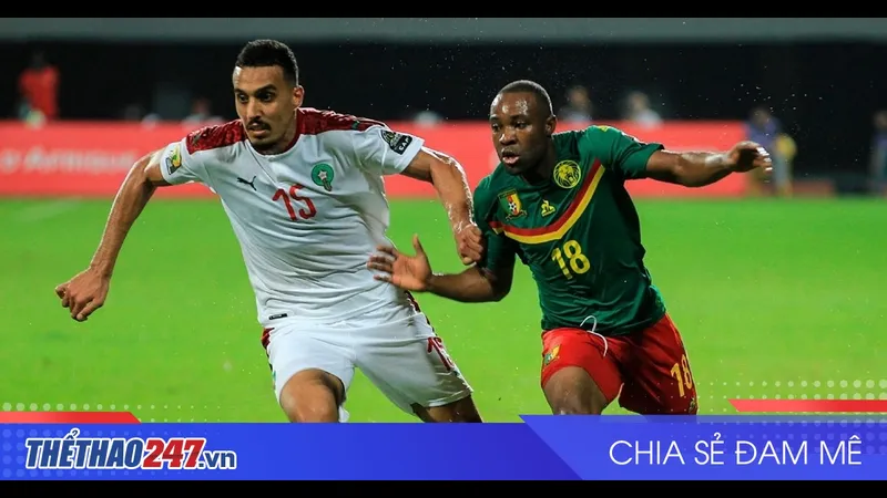 Trận đấu bóng đá giữa Cameroon và Ma - "Cameroon" vs "Ma Trận đấu bóng đá giữa Cameroon và Ma - "Cameroon" vs "Ma